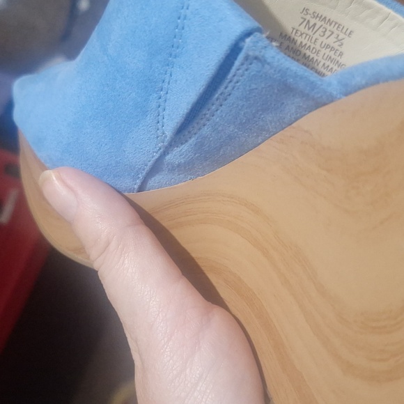 Y2K Jessica Simpson Slide On Wedge - Picture 9 of 9